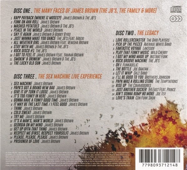 MANY FACES OF JAMES BROWN - VARIOS  (3Cd)