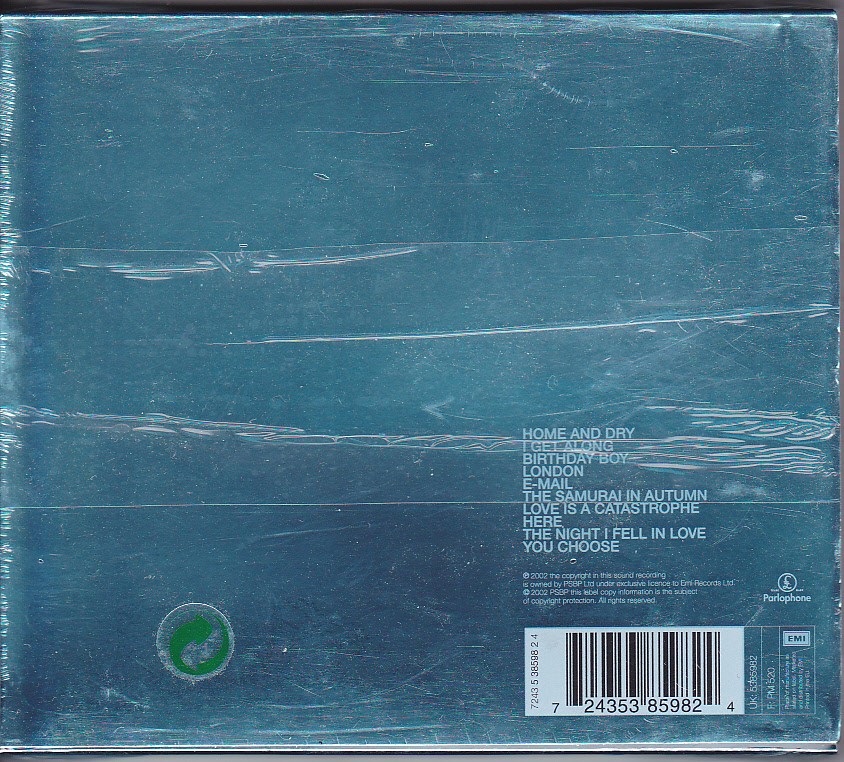 PET SHOP BOYS - RELEASE Ed.Limitada  (Cd)