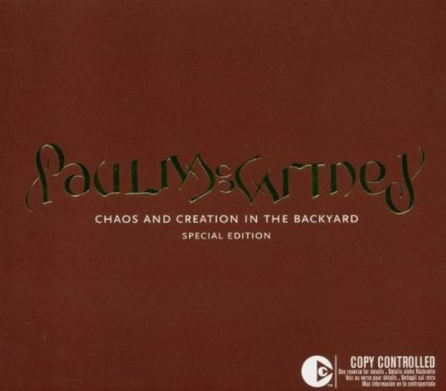 PAUL MCCARTNEY - Chaos And Creation In The Backyard   (CD+ DVD)