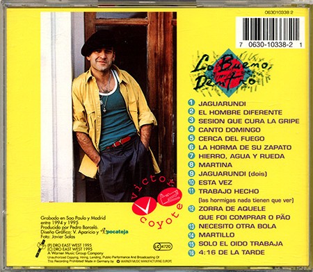 VICTOR COYOTE - LO BUENO DENTRO  (Cd)