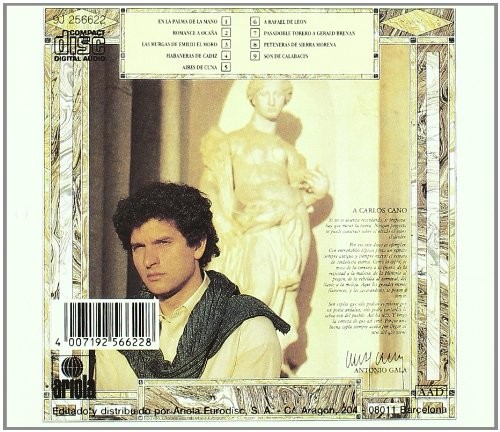 CARLOS CANO - CUADERNO DE COPLAS  (Cd)