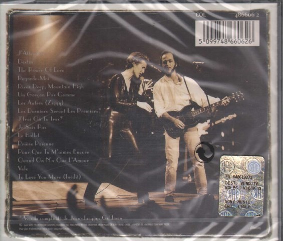 CELINE DION - LIVE A PARIS  (Cd)