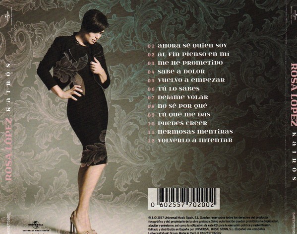 ROSA LOPEZ - KAIROS  (Cd)