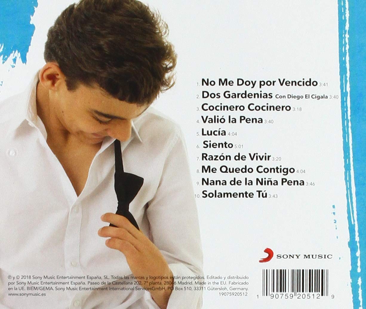 ADRIAN - NO ME DOY POR VENCIDO  (Cd)