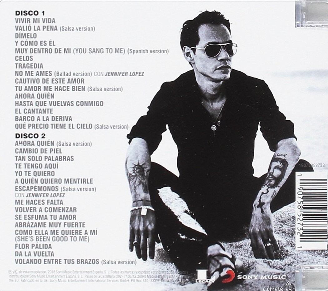 MARC ANTHONY - ESENCIAL MARC ANTHONY  (2Cd)