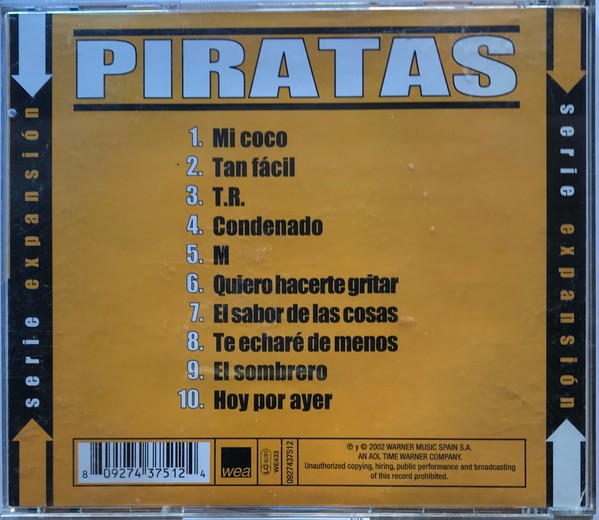 Piratas - Mi Coco y otros Exitos  (Cd)