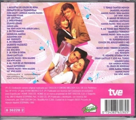 Agujetas de Color de Rosa - Varios  (Cd)