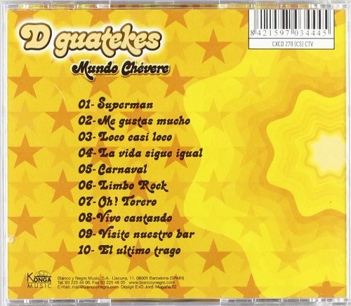 D GUATEKES - MUNDO CHEVERE  (Cd)