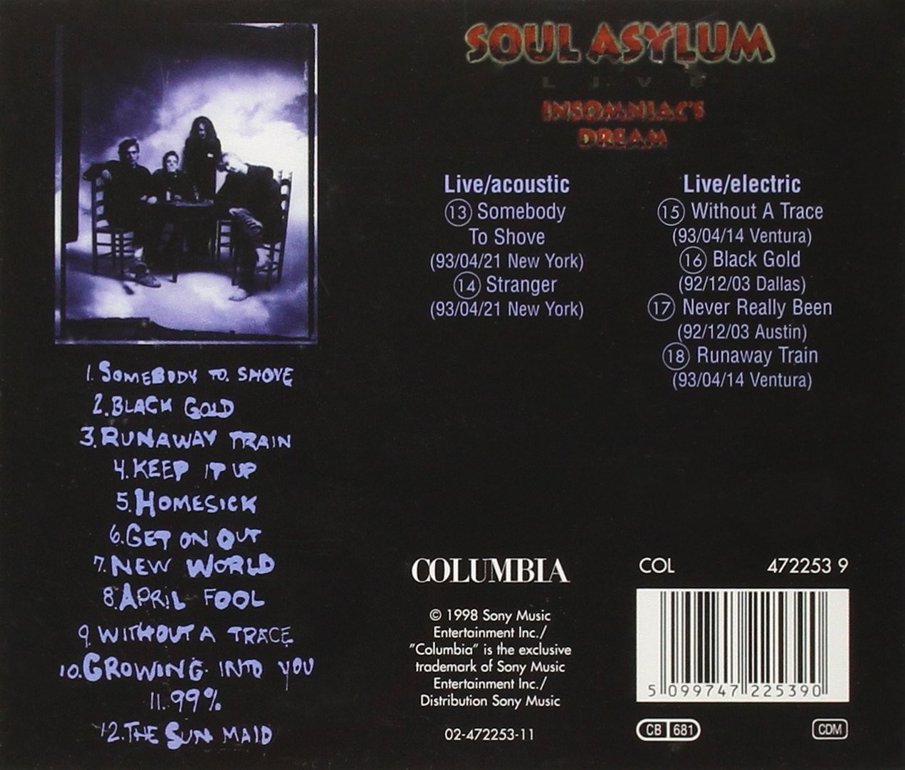 SOUL ASYLUM - GRAVE DANCERS UNION  (Cd)