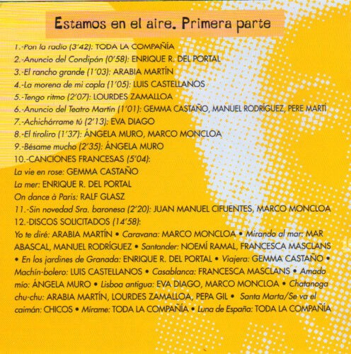 ESTAMOS EN EL AIRE (EL MUSICAL) - VARIOS (2Cd)