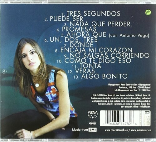 CONCHITA - NADA MAS  (Cd)