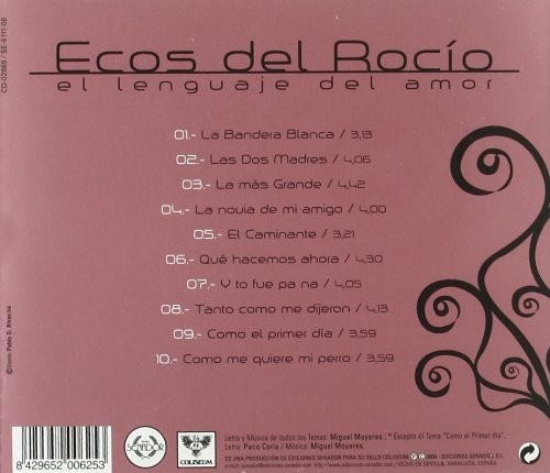 ECOS DEL ROCIO - EL LENGUAJE DEL AMOR (Cd)