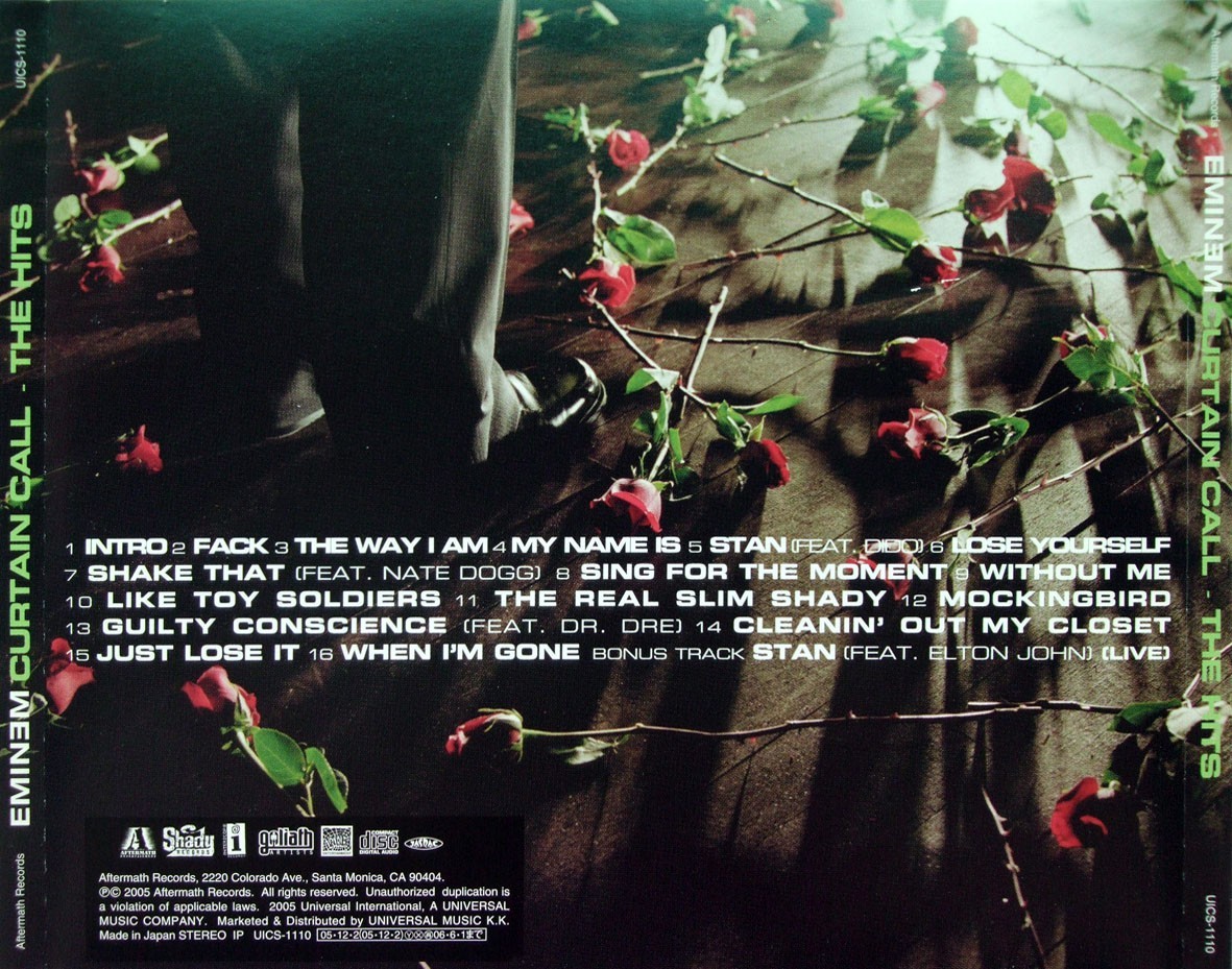 Eminem - Curtain Call  (Cd)