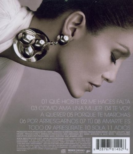 JENNIFER LOPEZ - COMO AMA UNA MUJER  (Cd)