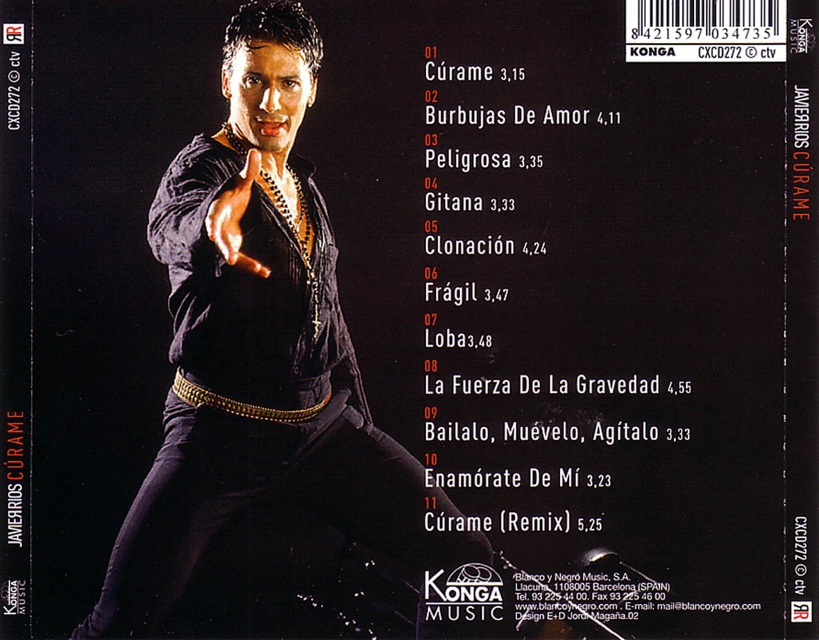 JAVIER RIOS - CURAME  (Cd)