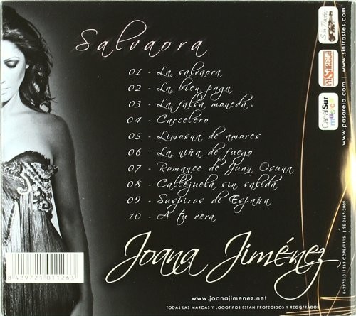 JOANA JIMENEZ - SALVAORA  (Cd)