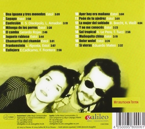 LA CHICANA - TANGO AGAZAPADO  (Cd)