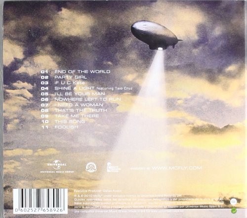 MCFLY - ABOVE THE NOISE  (SLIDEPAC)