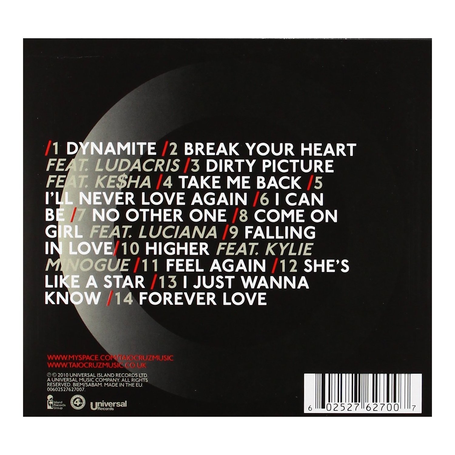 TAIO CRUZ - ROKSTARR  (SLIDEPAC)