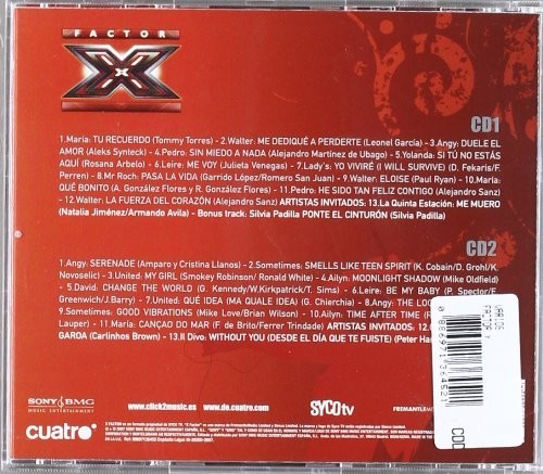 FACTOR X - Varios   (2cd)