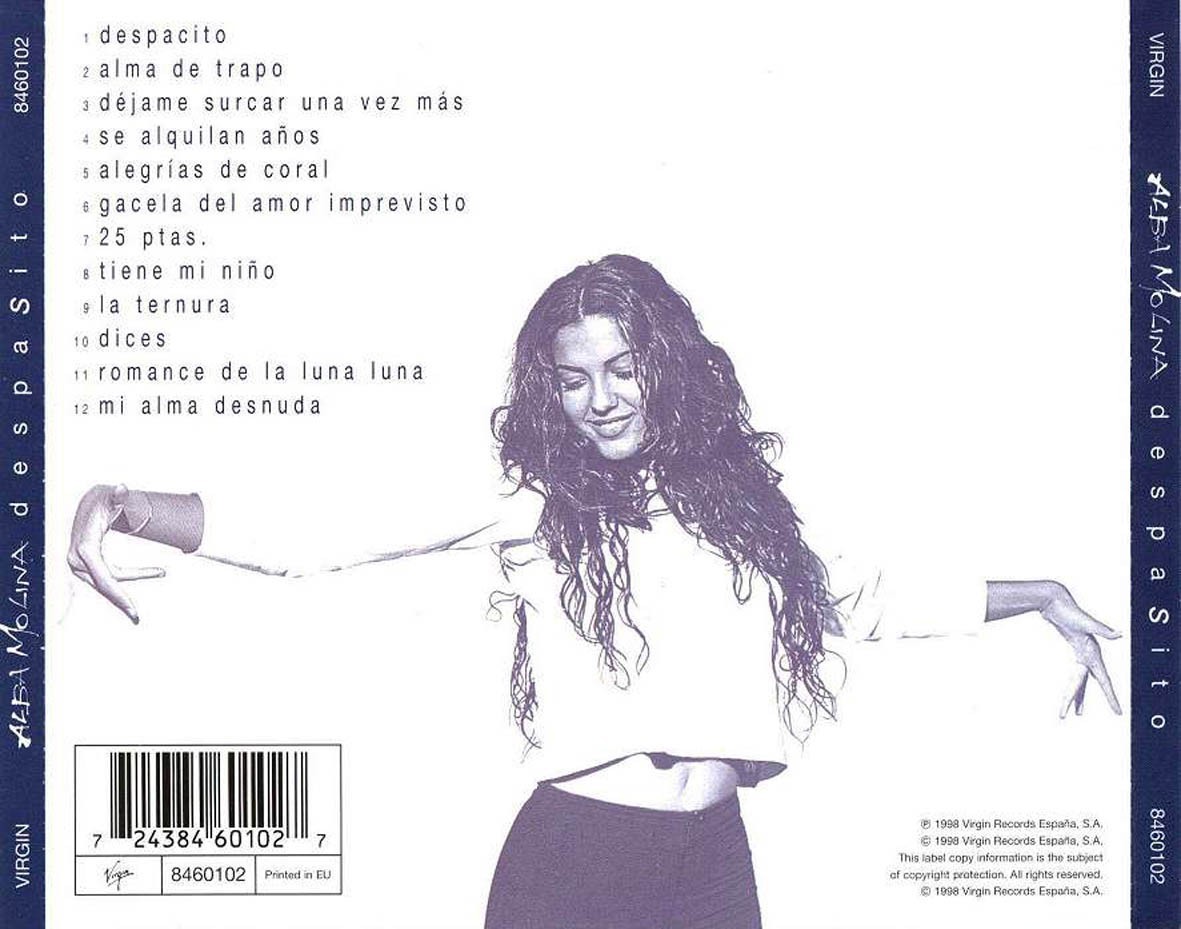 ALBA MOLINA - DESPASITO  (Cd)