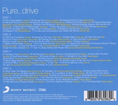 PURE...DRIVE - VARIOS  (4Cd)