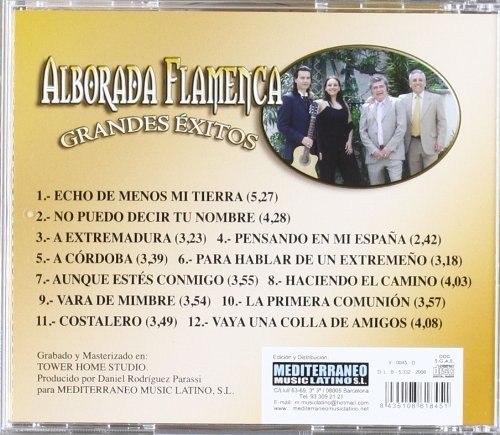 ALBORADA FLAMENCA - GRANDES EXITOS  (Cd)