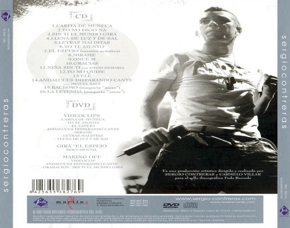 Sergio Contreras - Sergio Contreras  (Cd+Dvd)