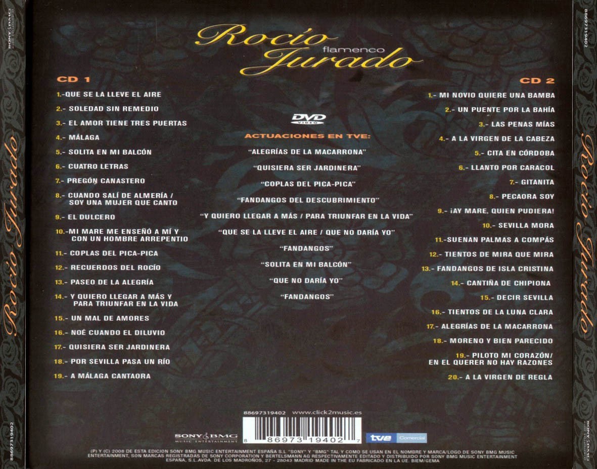Rocio Jurado - Flamenco   (2cd+dvd)
