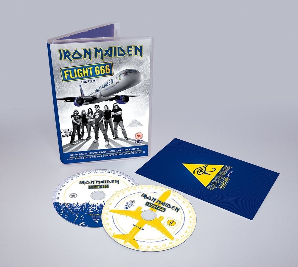 IRON MAIDEN - FLIGHT 666  (2Dvd)