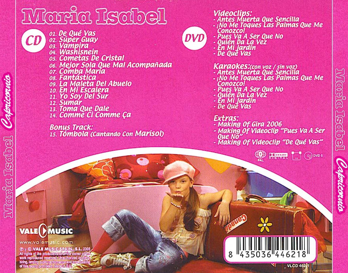 MARIA ISABEL - CAPRICORNIO  (Cd+dvd)
