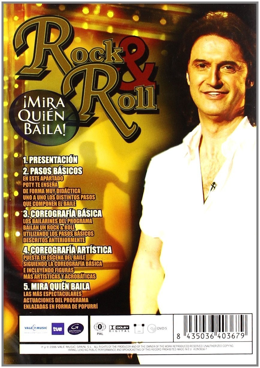 MIRA QUIEN BAILA, Rock&Roll - VARIOS   (dvd)