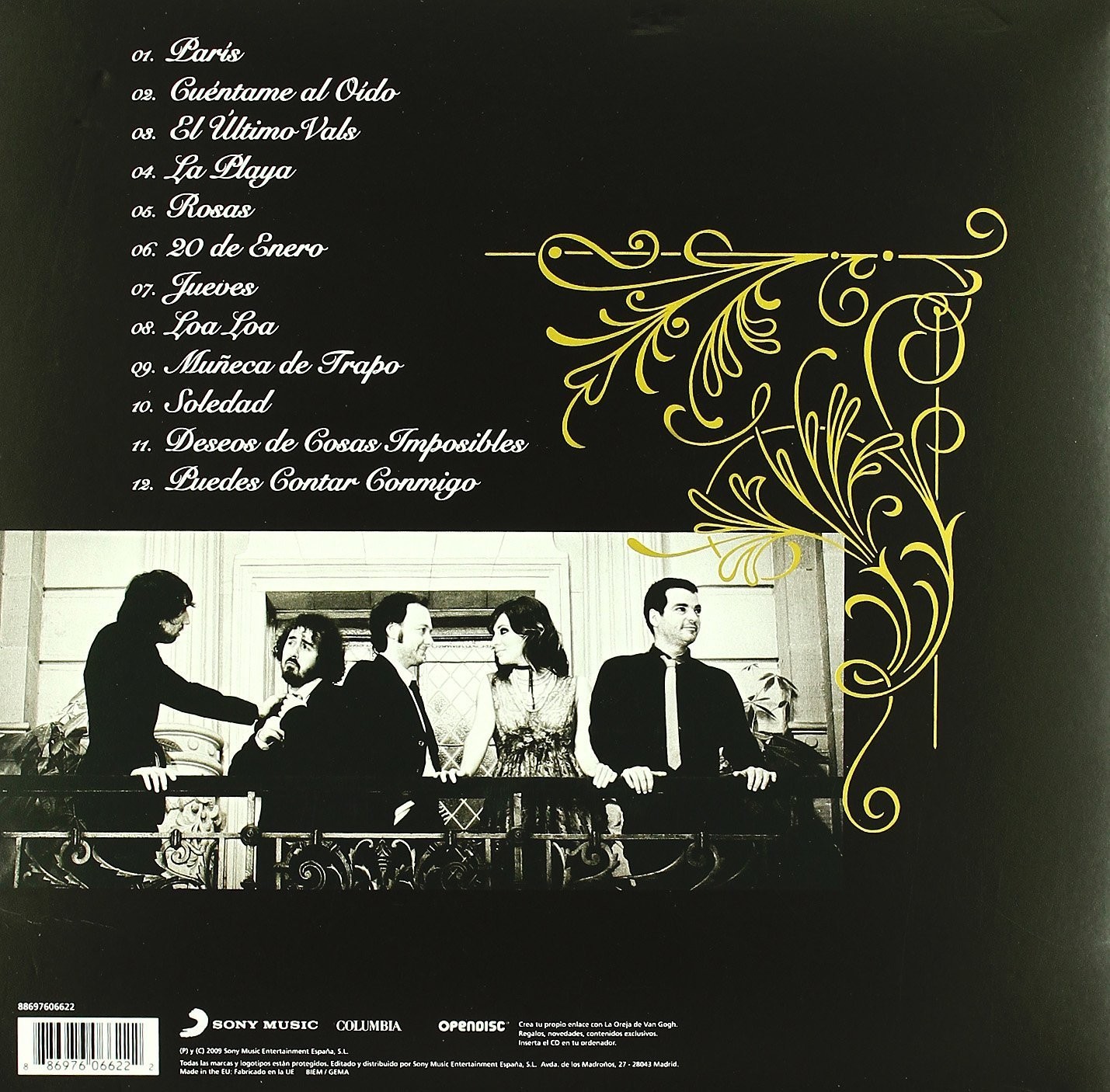 LA OREJA DE VAN GOGH - NUESTRA CASA A LA IZQUIERDA DEL TIEMPO  (CD DIGIPACK)