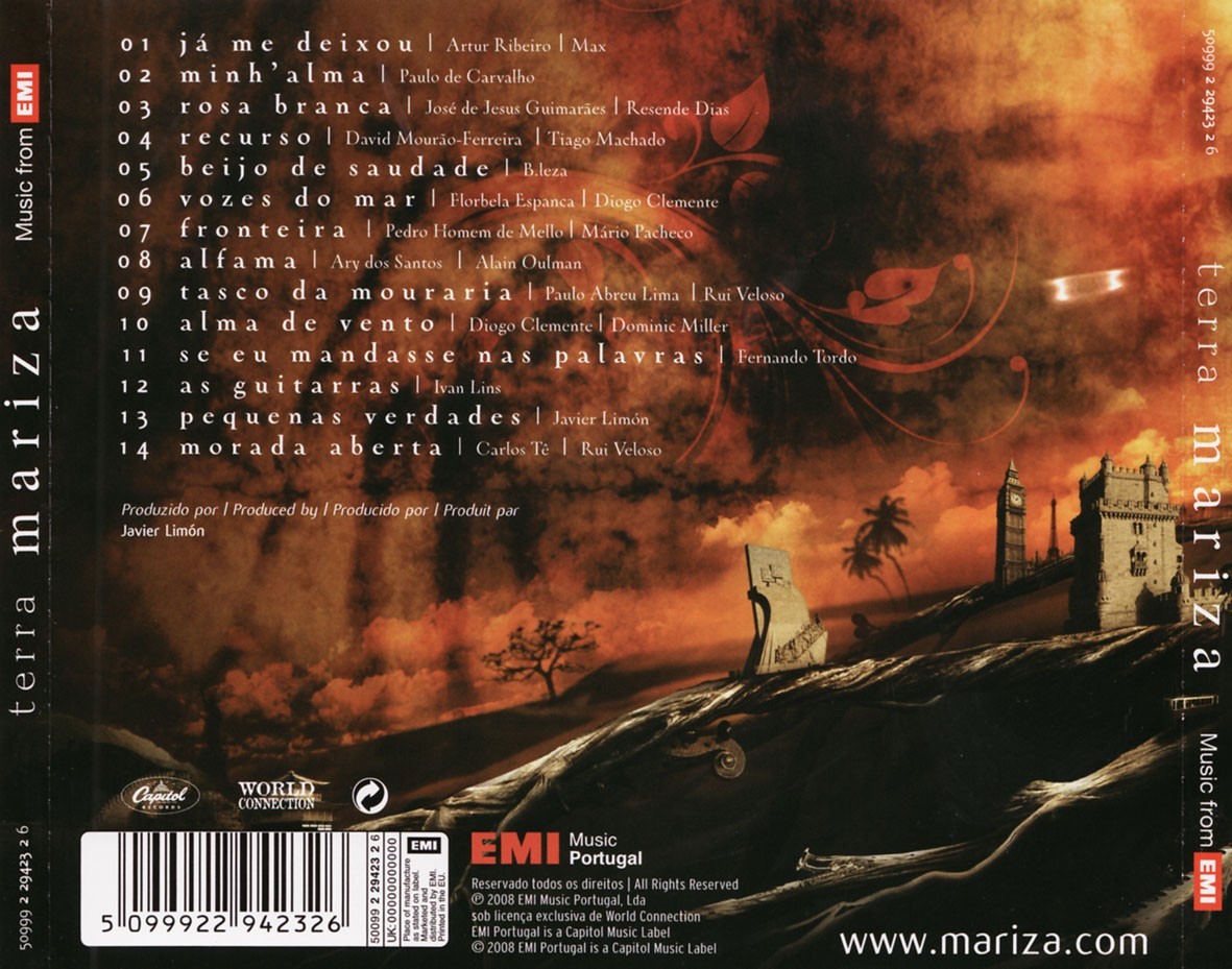 MARIZA - TERRA  (Cd)