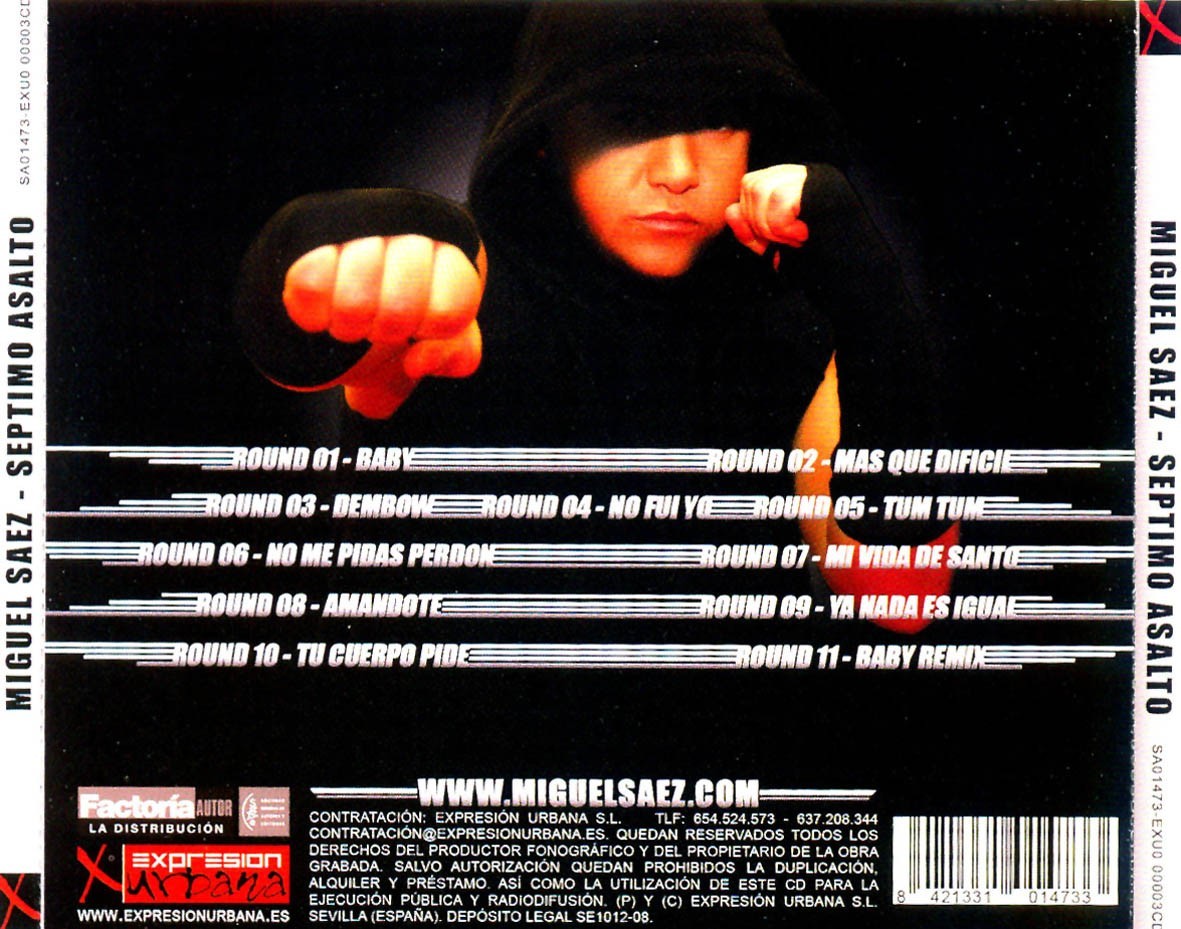 Miguel Saez - Septimo Asalto  (Cd)