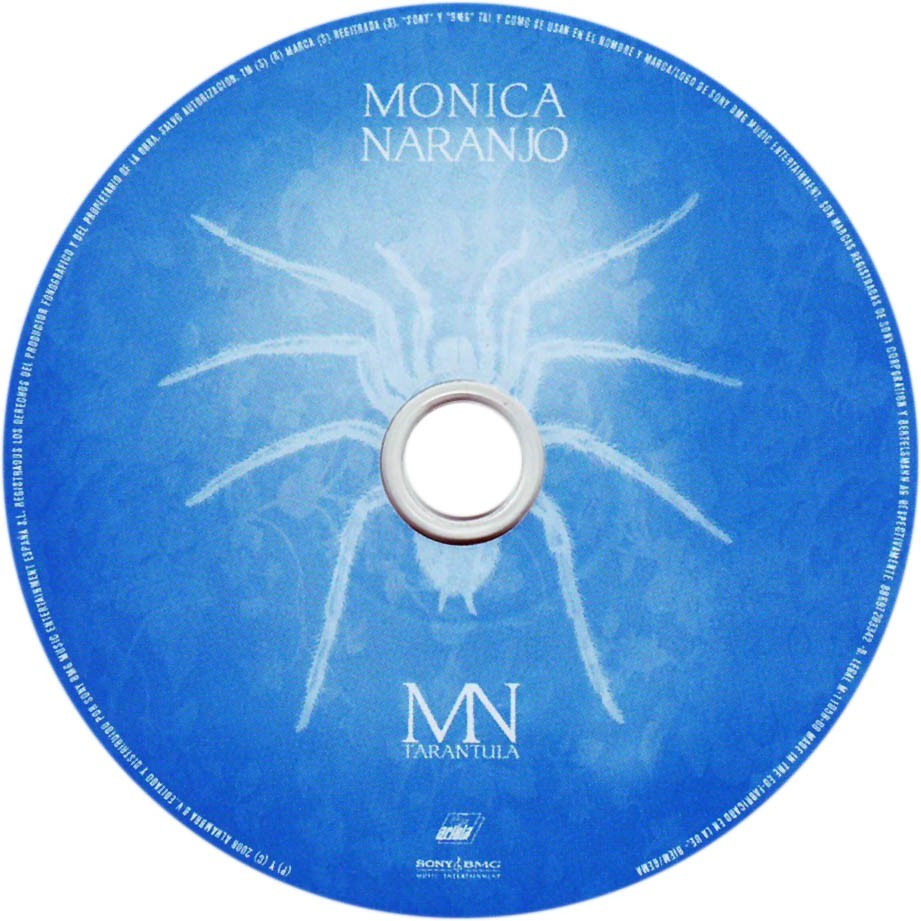 MONICA NARANJO - Tarántula  (Cd)