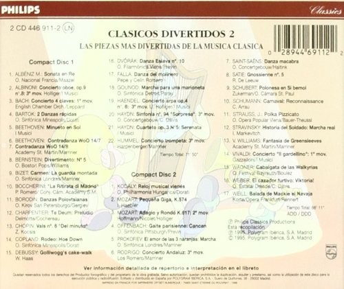 CLASICOS DIVERTIDOS 2 - VARIOS  (2cd)