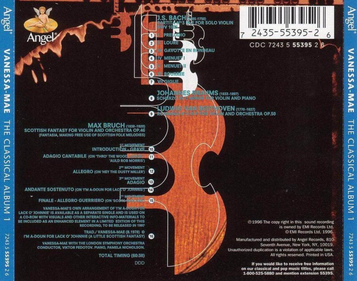 VANESSA MAE - EL ALBUM CLASICO   (Cd)