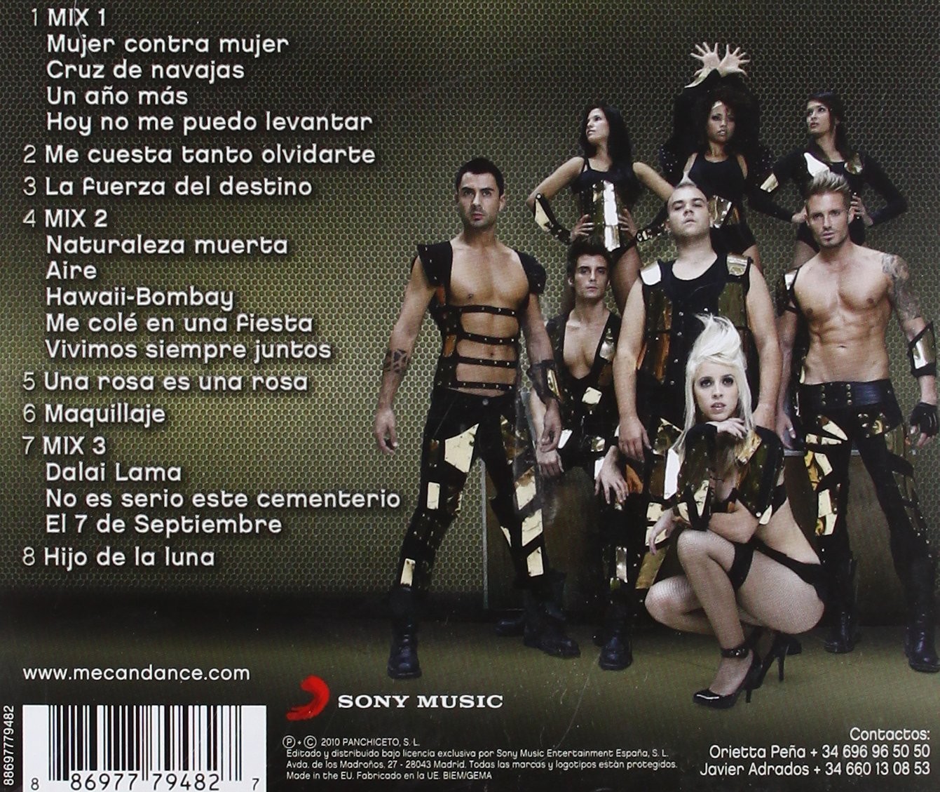 MECANDANCE - NACHO CANO PRESENTA MECANDANCE  (Cd)