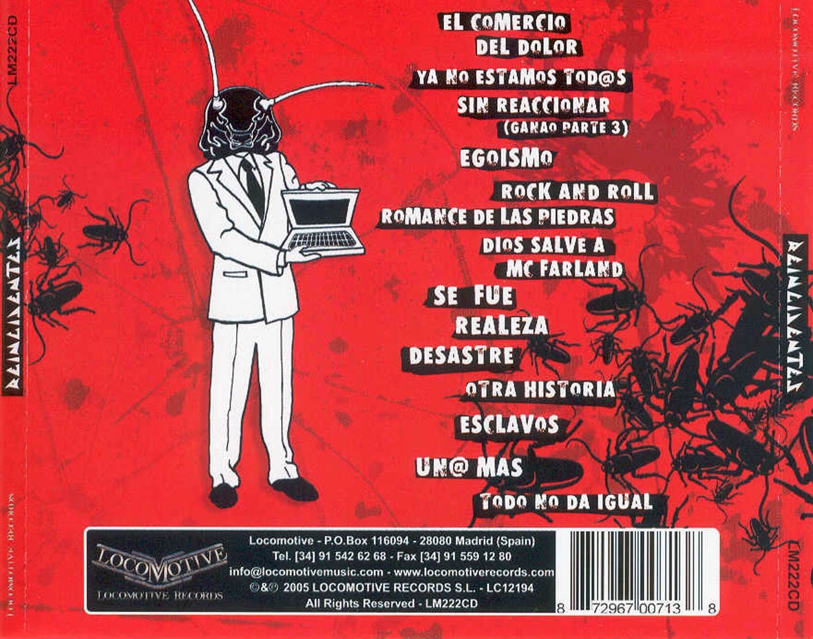 Reincidentes - El Comercio del  Dolor  (Cd)