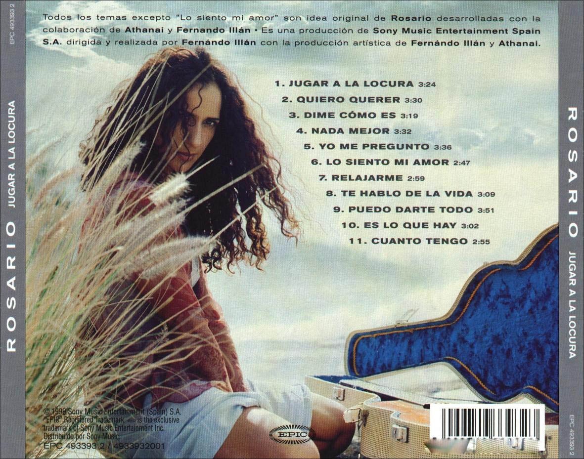 ROSARIO - JUGAR A LA LOCURA -DIGI + CD MULTIMEDIA-