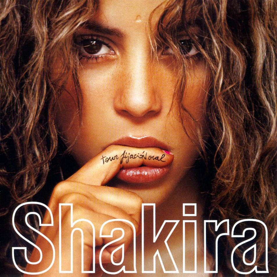 Shakira - Tour Fijacion Oral  (Cd+dvd)