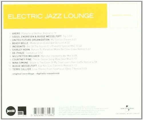 Electric Jazz Lounge - Varios  (Cd)