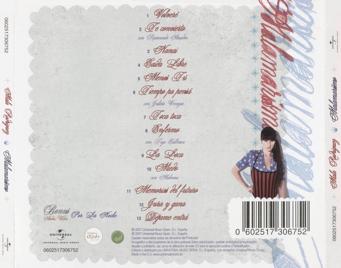 Mala Rodriguez - Malabarismo  (Cd)