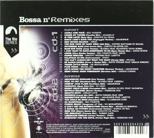 BOSSA N´ REMIXES - VARIOS  (2Cd)