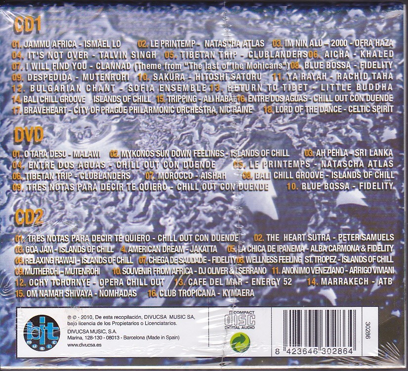 WORLD CHILL OUT - VARIOS  (PACK 2CD+DVD)