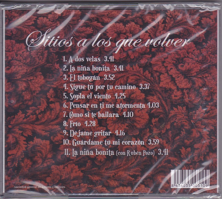 EL LUNATICO - SITIOS A LOS QUE VOLVER  (Cd)