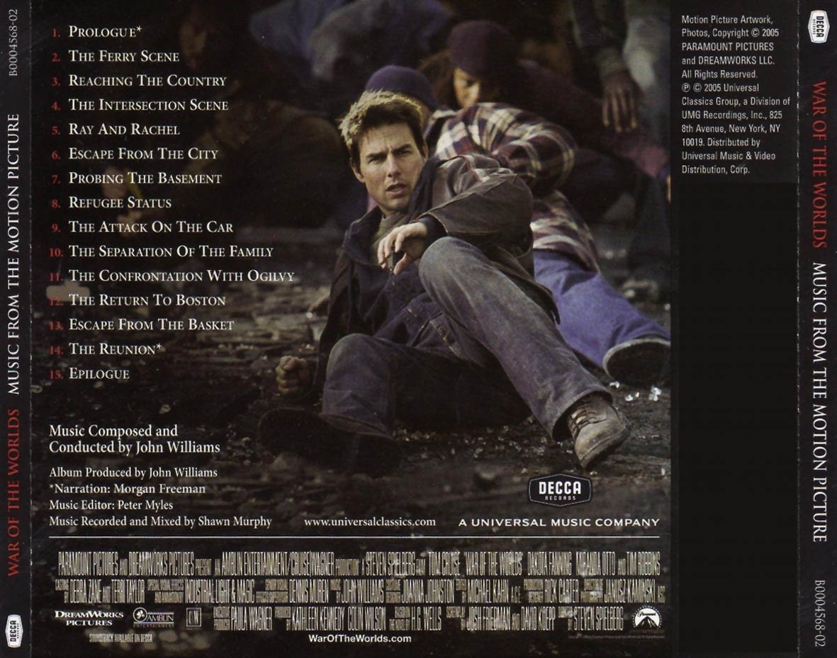 La Guerra De Los Mundos War of the Worlds (John Williams)  - B.S.O.  (Cd)