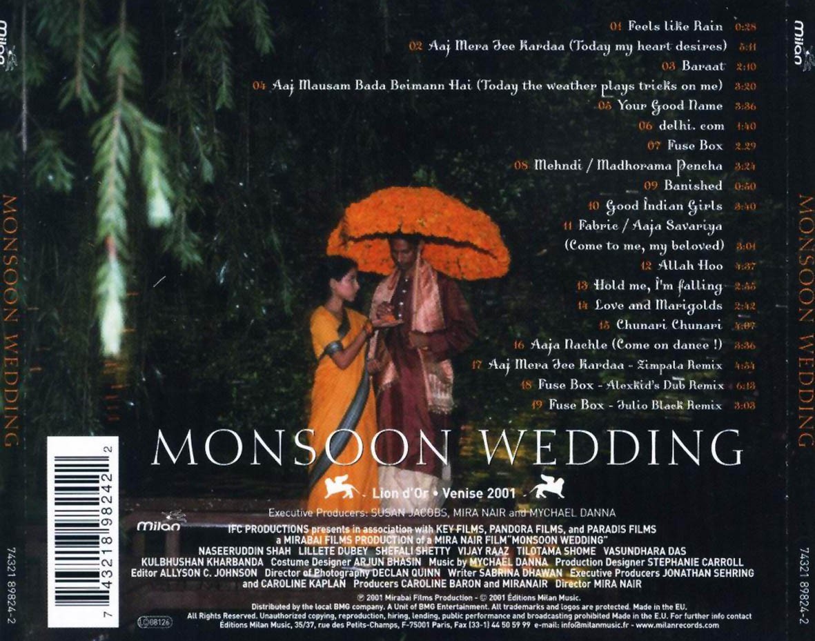 LA BODA DEL MONZON (Monsoon Wedding)  - B.S.O.  (Cd)