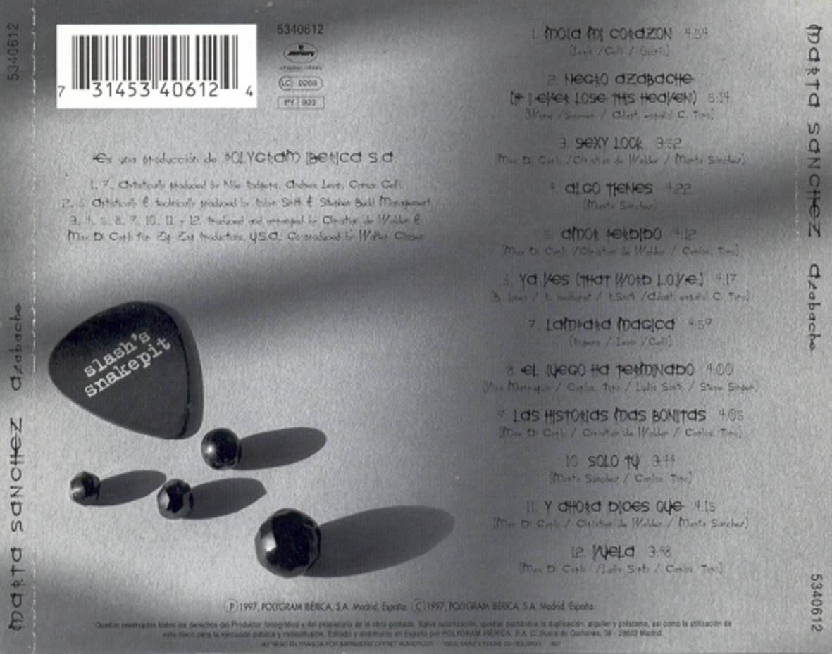 MARTA SANCHEZ - AZABACHE  (Cd)